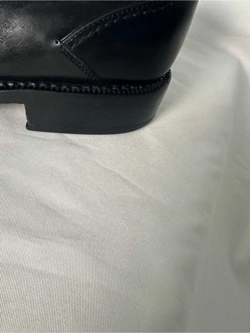 Salvatore Ferragamo Men’s Black Leather Loafers Slip-On Shoes Size 6.5